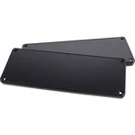 Přední rám Hammond Electronics 1455UPLBK, ABS, černá, 196 mm, 2 ks