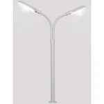 H0 pouliční lampa dvojité hotový model Viessmann 1 ks