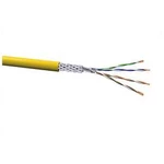 Ethernetový síťový kabel CAT 7a VOKA Kabelwerk 18020231, S/FTP, 4 x 2 x 0.324 mm², žlutá, 500 m