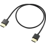 HDMI kabel SpeaKa Professional [1x HDMI zástrčka - 1x HDMI zástrčka] černá 0.50 m