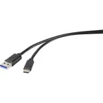 USB 3.0 kabel Renkforce RF-4535906, 1.80 m, černá