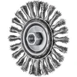 Kulatý kartáč COMBI TWIST 125 x 28 mm, tloušťka drátu 0,35 Mm se závitem M14 PFERD POS RBG 12512/M14 CT INOX 0,35, 43303053, 1 ks