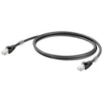 Síťový kabel RJ45 Weidmüller 1251610080, CAT 6A, S/FTP, 8.00 m, černá