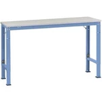 Manuflex AU8069.5012 Pracovní Přístavný stůl univerzální speciální s PVC dekorační deska, Šxhxv = 1500 x 1000 x 722-1022 mm