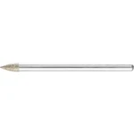 Diamantový brusný kolík, OBLOUKOVÝ, 7 x 3 mm, D126 dřík 3 PFERD 36443010 Průměr 3 mm