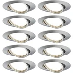 LED vestavné svítidlo Paulmann 93399, N/A, železo (kartáčované)