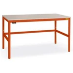Manuflex LC1053.2001 ESD pracovní stůl CANTOLAB s kaučuk, Šxhxv = 1500 x 800 x 762-788 mm