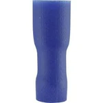 Faston zásuvka Vogt Verbindungstechnik 396208 4.8 mm x 0.8 mm, 180 °, plná izolace, modrá, 1 ks