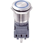Tlačítko antivandal TRU COMPONENTS LAS1-BGQ-11E/B/12V, 250 V/AC, 5 A, nerezová ocel, 1 ks