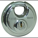Visací zámek na klíč Kasp K16070, 50 mm, stříbrná