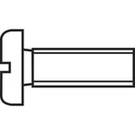 Šrouby s válcovou hlavou TOOLCRAFT 888697, N/A, M6, 20 mm, ocel, 1 ks