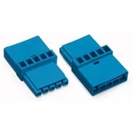 Síťová spojka síťová zástrčka - síťová zásuvka počet kontaktů: 5, modrá, 50 ks
