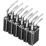 Zásuvková lišta W & P Products 605-008-2-2-00, řádky 2, kontakty na řádek 4, 1 ks