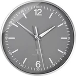 Analogové DCF nástěnné hodiny TFA 60.3503, 19,5 cm x 5 mm, hliník