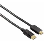 DisplayPort / HDMI kabel Hama [1x zástrčka DisplayPort - 1x HDMI zástrčka] černá 1.80 m