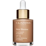 Clarins Skin Illusion Natural Hydrating Foundation rozjasňující hydratační make-up SPF 15 odstín 112.3N Sandalwood 30 ml