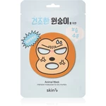Skin79 Animal For Dry Monkey plátýnková maska s vysoce hydratačním a vyživujícím účinkem 23 g