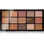 Makeup Revolution Reloaded paleta očních stínů odstín Fundamental 15x1,1 g