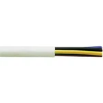 Vícežílový kabel Faber Kabel H05VV-F, 031050, 2 x 0.75 mm², bílá, 100 m
