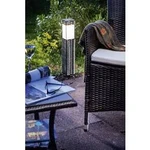 Solární zahradní svítidlo Esotec Rattan 102073, N/A, stříbrnošedá