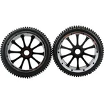 Kompletní kola Multipin Amewi 004-51003 pro Buggy, 1:5, 1 pár, černá