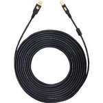 USB 2.0 kabel Oehlbach USB A/B 9134, 7.00 m, černá