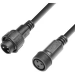 Napájecí prodlužovací kabel Cameo P EX 001 CLPEX001 [1x XLR zástrčka - 1x XLR zásuvka], 1.00 m, černá