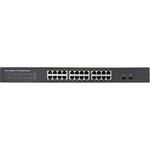 Ethernetový switch Renkforce, Renkforce 24-Port Gigabit Switch, 24 + 2 porty, 10 / 100 / 1000 MBit/s