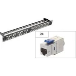 Síťový patch panel Renkforce KSV8, 24 portů, CAT 8.1 , 1 U