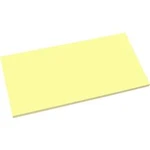 Staticky přilnavé, elektrostaticky přiléhavé, 20 x 10 cm, žluté, polypropylen, 100 listů Sigel MU133, (š x v) 200 mm x 100 mm, žlutá, 100 listů