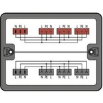 Rozvodný box WAGO 25 A, 250 V, černá, 1 ks