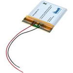 Speciální akumulátor Jauch Quartz LP443441JU, Prismatisch , s kabelem, Li-Pol, 3.7 V, 650 mAh