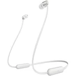 Bluetooth® špuntová sluchátka Sony WI-C310 WIC310W.CE7, bílá