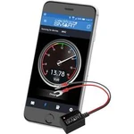 Monitorování autobaterie Cadillock Smart monitorování nabíjení, test baterie, test alternátoru, měření napětí, spojení Bluetooth®