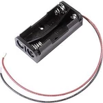 Bateriový držák na 2x AAA MPD BH2AAAW, kabel, (d x š x v) 51 x 25 x 13 mm