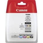 Canon Inkoustová kazeta CLI-581 Multipack CMYK originál kombinované balení foto černá, azurová, purppurová, žlutá 2103C004