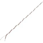 Navíjecí drát TRU COMPONENTS Wire Wrap, 2 x 0.28 mm², vnější Ø 2.20 mm, černá, červená, 25 m