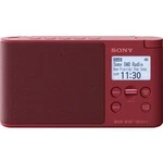 Stolní rádio Sony XDR-S41D, červená