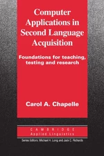 Computer Applications in Second Language Acquisition