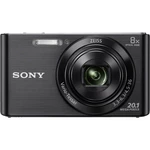 Sony Cybershot DSC-W830B digitálny fotoaparát 20.1 Megapixel Zoom (optický): 8 x čierna