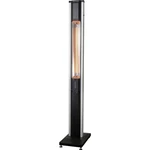 Silva Homeline 510020 infračervený krátkovlnný žiarič 1800 W  strieborná (matná), čierna