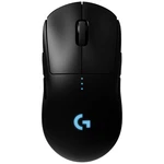 Logitech G Pro herná myš USB optická čierna 8 null 16000 dpi podsvietenie, výmenné bočné diely, odnímateľný kábel