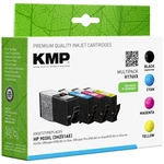 KMP Ink náhradný HP 903XL kompatibilná kombinované balenie čierna, zelenomodrá, purpurová, žltá H176VX 1756,0005
