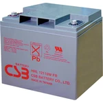 CSB Battery HRL 12110W high-rate longlife HRL12110W-FR olovený akumulátor 12 V 28 Ah olovený so skleneným rúnom (š x v x
