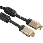 Hama HDMI prepojovací kábel #####HDMI-A Stecker, #####HDMI-A Stecker 3.00 m čierna 00122211 pozlátené kontakty, s ferito