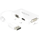 Delock 62655 DisplayPort / VGA / HDMI / DVI adaptér [1x zástrčka DisplayPort - 1x VGA zásuvka, HDMI zásuvka, DVI zásuvka