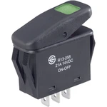 TRU COMPONENTS kolískový spínač TC-R13-258B B/G 14 V/DC 21 A 1x vyp/zap IP66 s aretáciou 1 ks