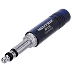Neutrik NP3TB-B jack konektor 6.35 mm zástrčka, rovná Pólov: 3 stereo čierna 1 ks Neutrik NP3TB-B jack konektor 6.35 mm zástrčka, rovná Pólov: 3 stereo čierna 1 ks