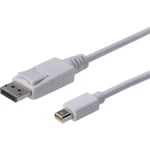 Digitus Mini-DisplayPort / DisplayPort káblový adaptér #####Mini DisplayPort Stecker, #####DisplayPort Stecker 3.00 m bi