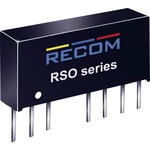 RECOM RSO-1212S DC / DC menič napätia, DPS 12 V/DC 12 V/DC 83 mA 1 W Počet výstupov: 1 x